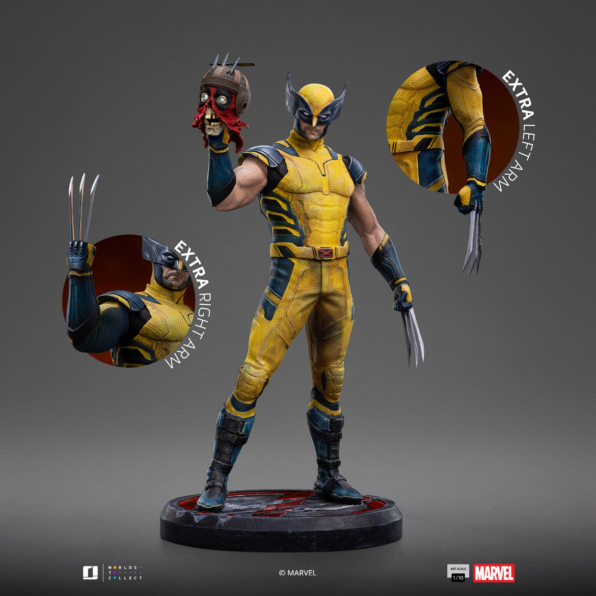 Iron Studios Wolverine Deadpool & Wolverine Art Scale 1/10 (MARCAS108424-10)