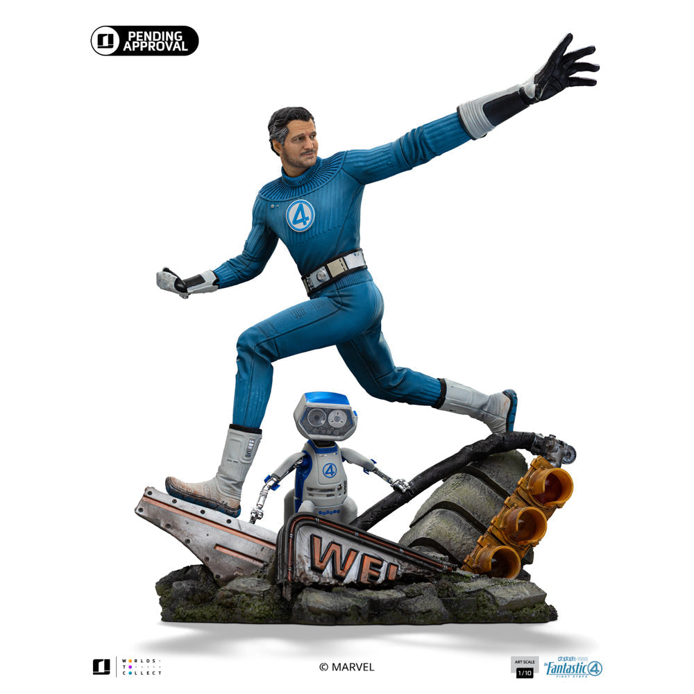 Iron Studios Mister Fantastic Art Scale 1/10 (MARCAS202925-10)