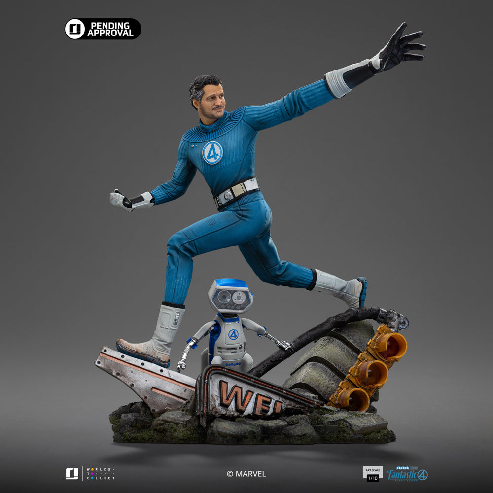 Iron Studios Mister Fantastic Art Scale 1/10 (MARCAS202925-10)