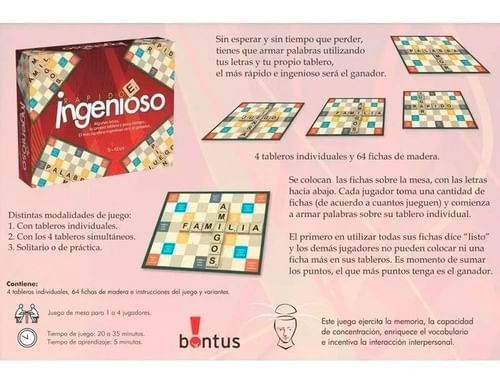 Bontus Rapido E Ingenioso 112