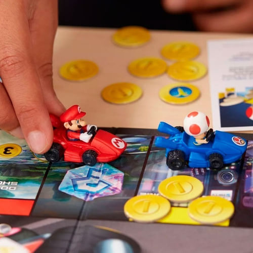 Juego De Mesa Monopoly Mario Kart Hasbro E1870