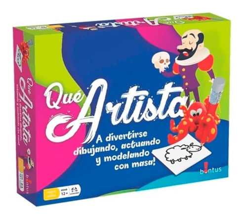Juego De Mesa Bontus Que Artista!