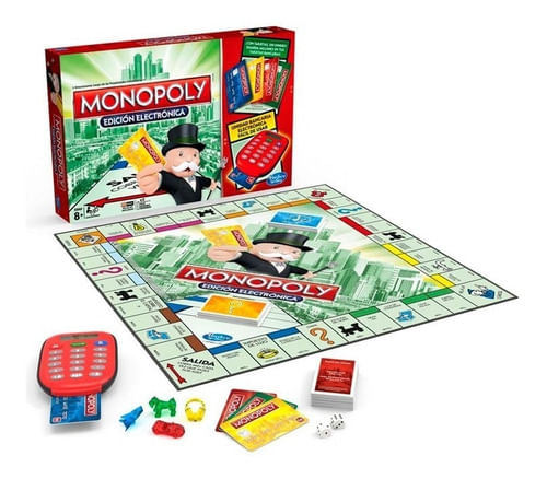 Monopoly Banco Electronico Juego De Mesa 16001