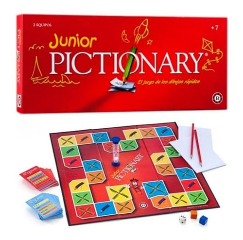 Juego De Mesa Pictionary Junior Juego De Dibujo 7901