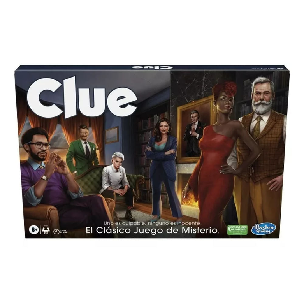 Hasbro Clue El clasico juego de misterio F6420