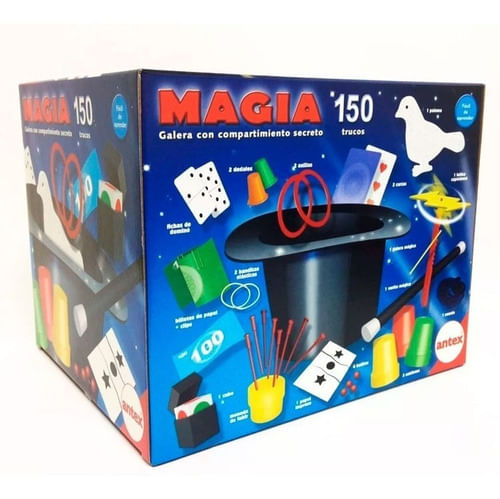 Juego De Magia Con Galera 150 Trucos 5001