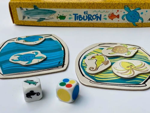 Juego De Mesa El Tiburón De Maldón Para Los Más Chicos