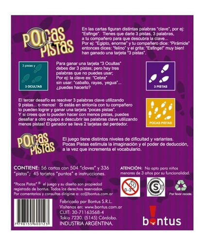 Bontus Con Pocas Pistas 508