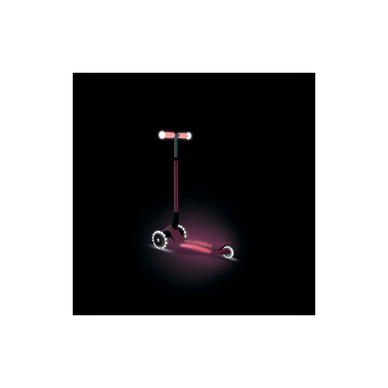 Globber Monopatin Elite Glow Lights, Coral Pink 839-110