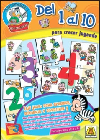Del 1 Al 10 Para Crecer Jugando 334