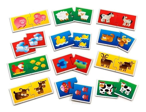 Puzzle Las Familias Juego H208