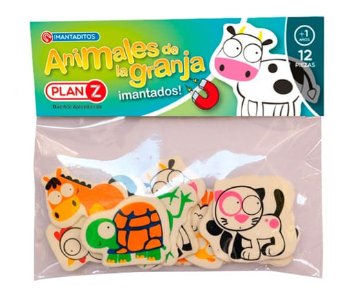 Juego Animales De La Granja Imantados Ianimd