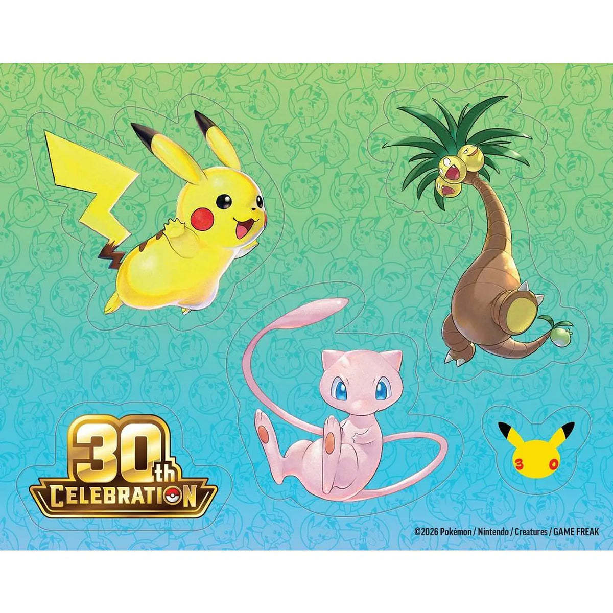 Pokemon Tcg: 30th Celebration Tech Sticker Collection Ingles 10-10449-120