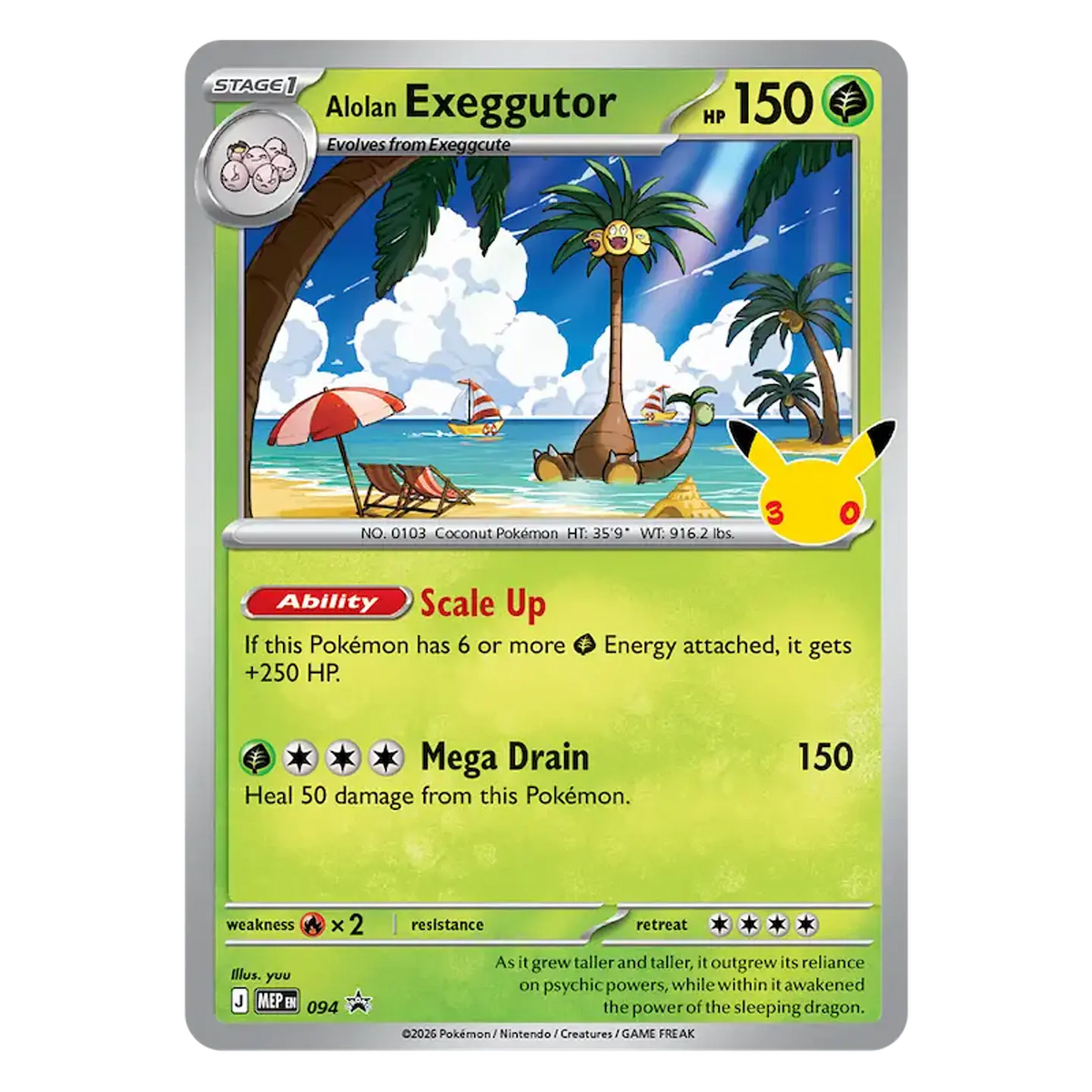 Pokemon Tcg: 30th Celebration Tech Sticker Collection Ingles 10-10449-120