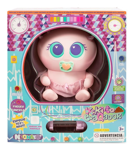 Muñeco Bebé Kkito Kkatalina Rosa Neonato Distroller 977410