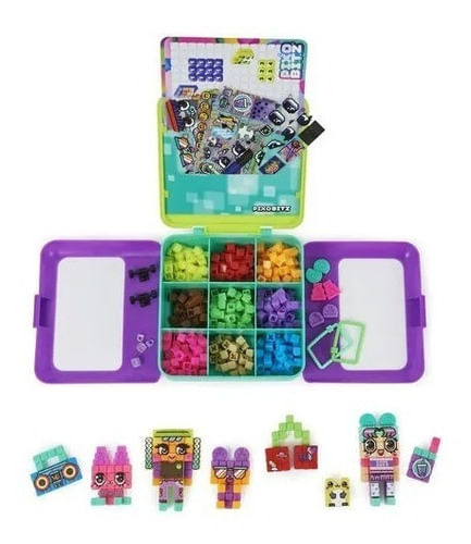 Pixobitz Studio Valija Dlx Armar Figuras + Formas 72904