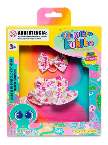 Ropa Mikro Vestido Floreado Neonato Distroller 981004