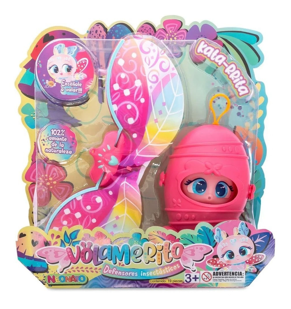 Muñeco Volamerito Kata Rrita Rosa Distroller 986795