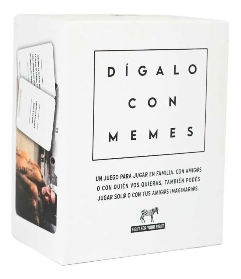 Juego De Cartas Dígalo Con Memes Fight For Your Right