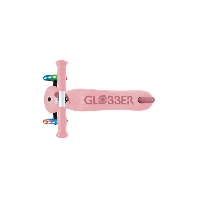 Globber Monopatin Go Up Sporty Lights, Pastel Pink 452-710-4