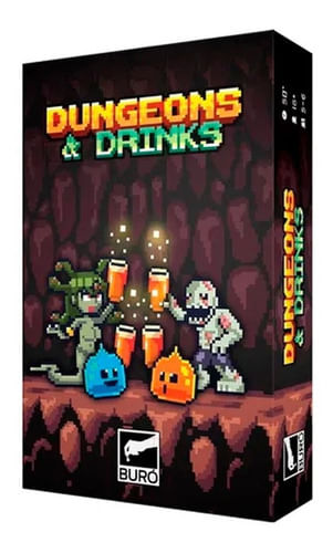 Dungeon And Drinks Juego De Mesa Buro Previas Amigos