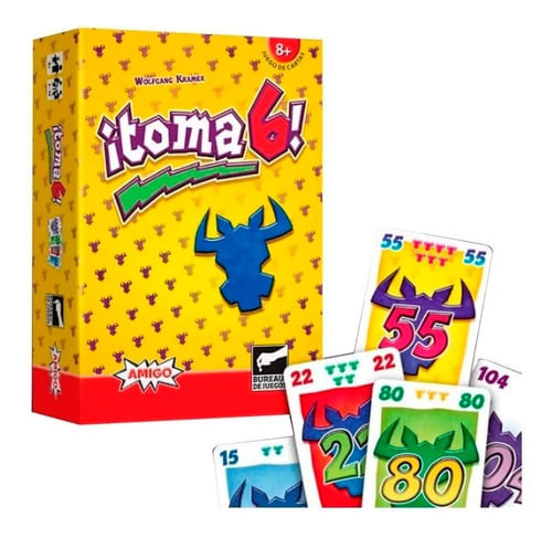 Juego De Mesa Toma 6! To6 Bureau De Juegos