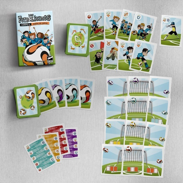 Juego De Cartas Los Futbolisimos Ftblsms Buro Kids