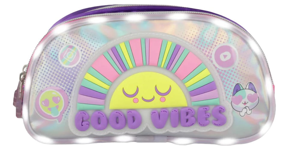 Footy Cartuchera Sunshine Con Luz Led F21052
