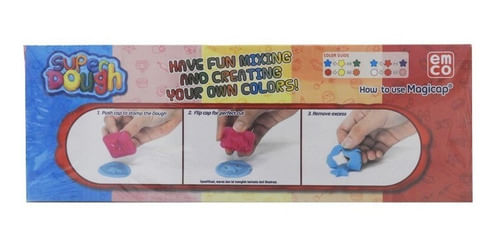 Juego De Masas Didáctico Super Dough Fun Pack 4 Potes 6121