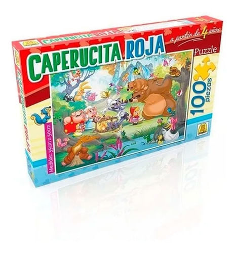 Puzzle Caperucita Roja X100pzs 194