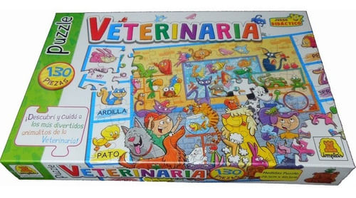 Rompecabeza Puzzle Veterinaria 130 Piezas Implas Art.310