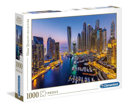Puzzle Rompecabezas 1000 Pzs Dubai Clementoni 39381