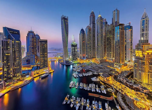 Puzzle Rompecabezas 1000 Pzs Dubai Clementoni 39381