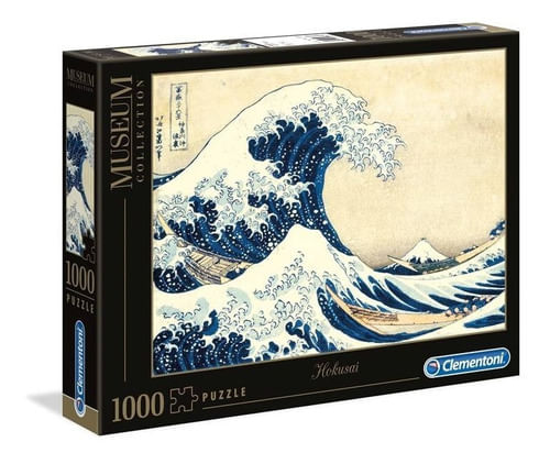 Puzzle 1000 Pzs La Gran Ola De Hokusai Clementoni 39378