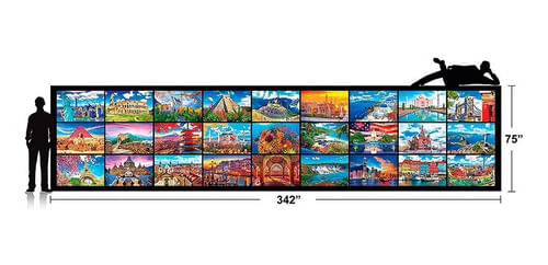 Puzzle Kodak Gigante 54000 Pzs 342 X 75 Cm 8950