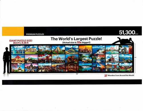Puzzle Kodak Gigante 54000 Pzs 342 X 75 Cm 8950