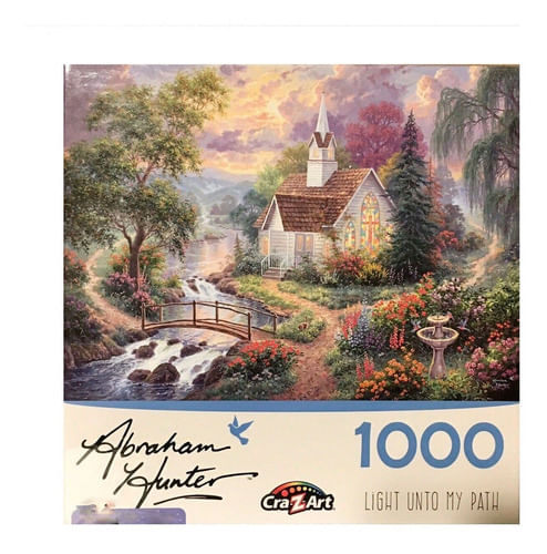 Puzzle 1000 Pzs Abraham Hunter Light Unto My Path 23397