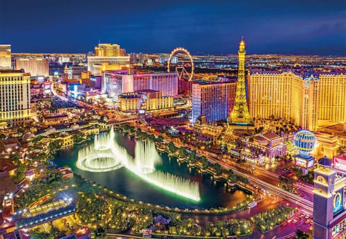 Puzzle Rompecabezas 6000 Pzs Las Vegas Clementoni 36528