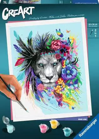 Ravensburger CreArt Boho Lion 20130 - packaging