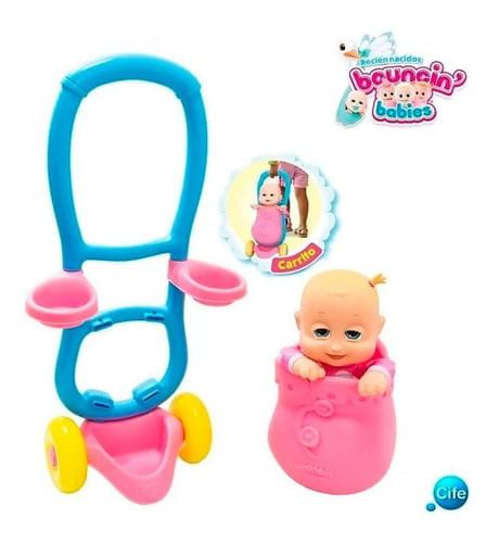 Bouncin Babies De Paseo Con Carrito 802023 Shine Promo