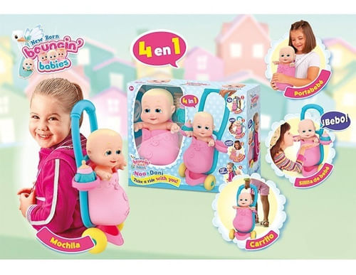 Bouncin Babies De Paseo Con Carrito 802023 Shine Promo