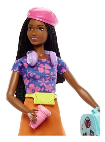 Muñeca Barbie Life In The City De Viaje Hgx55 Mattel
