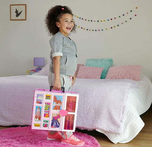 Muñeca Barbie Fashionista Armario De Ensueño Hgx57 Mattel