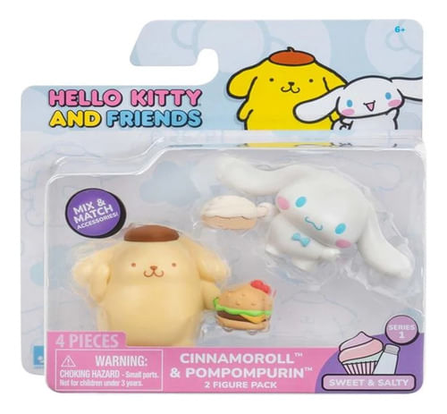 Hello Kitty Pack con dos figuras de plastico HKT0001A