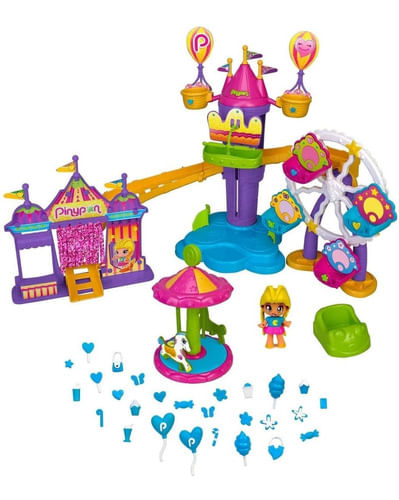 PinyPon Parque tematico con 05 atracciones 16792