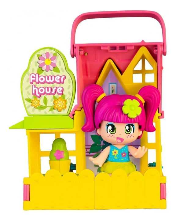 Pinypon Set De Casitas Flower O Rainbow Accesorios Pny26000
