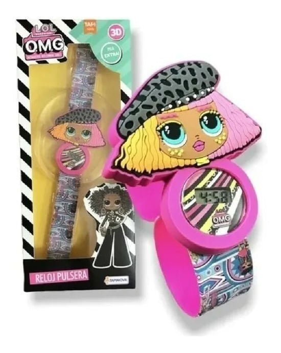 Reloj Infantil 3d Pulsera Lol Suprise Lol01077