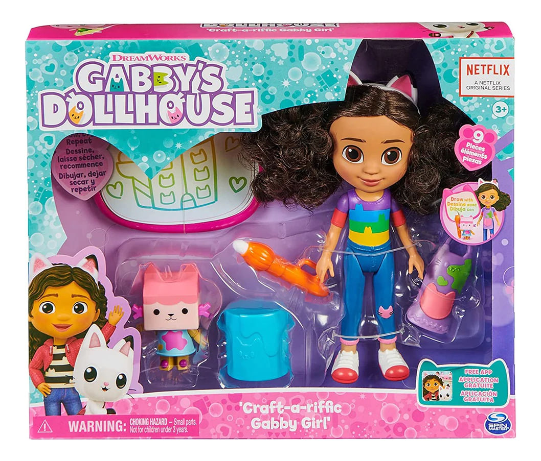 Gabby's Dollhouse Craft-a-riffic Set Con Figuras 36217