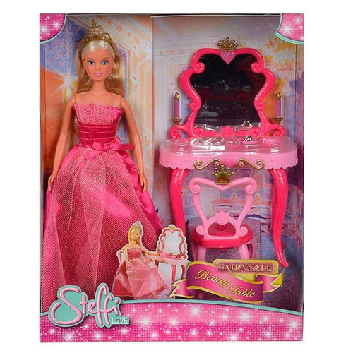 Muñeca Steffi Cuento De Hadas Con Tocador 105733197