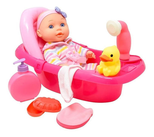 Bebote 30 Cm Set Completo Para La Hora Del Baño 17149